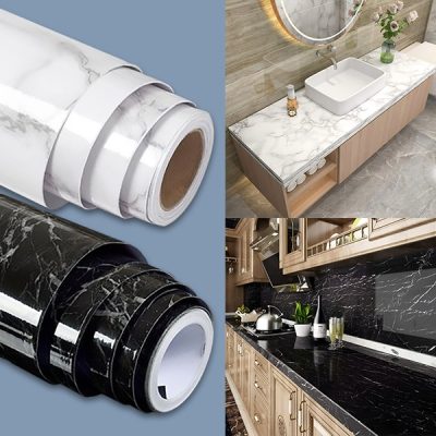 Samolepicí páska s mramorovým efektem (45 cm x 300 cm) | MARBLEEX