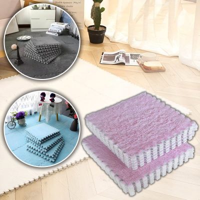 FLUFFTILE pro měkkou, stylovou a útulnou podlahu (10 ks)