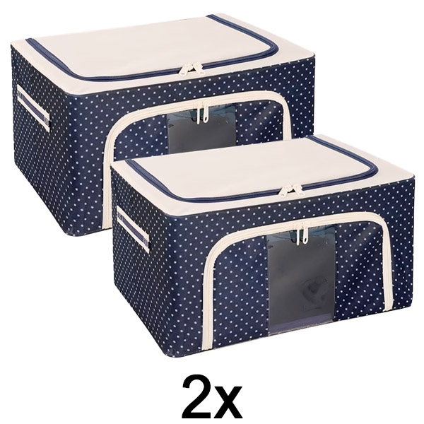 2x Úložný box na textil | STACKBOX