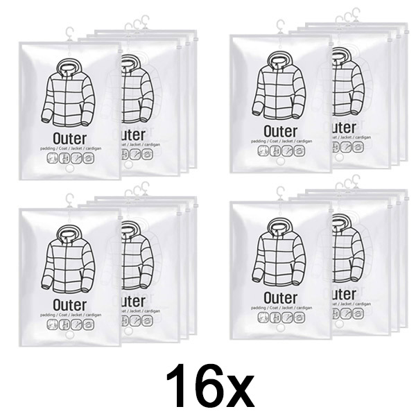 4x Vakuové sáčky na zavěšení (4 ks) | VACUHANG
